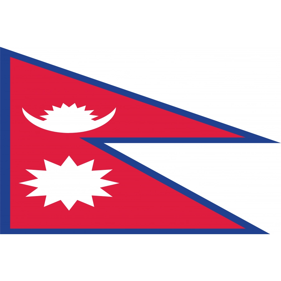 Flag of Nepal , Patriotic Flags, Unique Design Print, Flags for Indoor & Outdoor Use