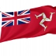Isle of Man Civil Ensign Flag for Indoor & Outdoor Use - Imagine 1