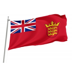 Jersey Civil Ensign Flag for Indoor & Outdoor Use