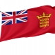 Jersey Civil Ensign Flag for Indoor & Outdoor Use - Imagine 1