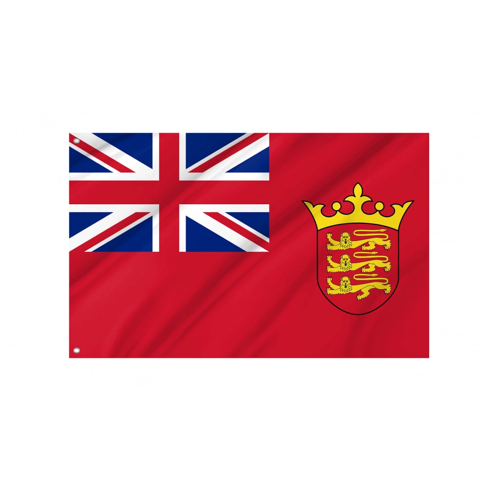 Jersey Civil Ensign Flag for Indoor & Outdoor Use