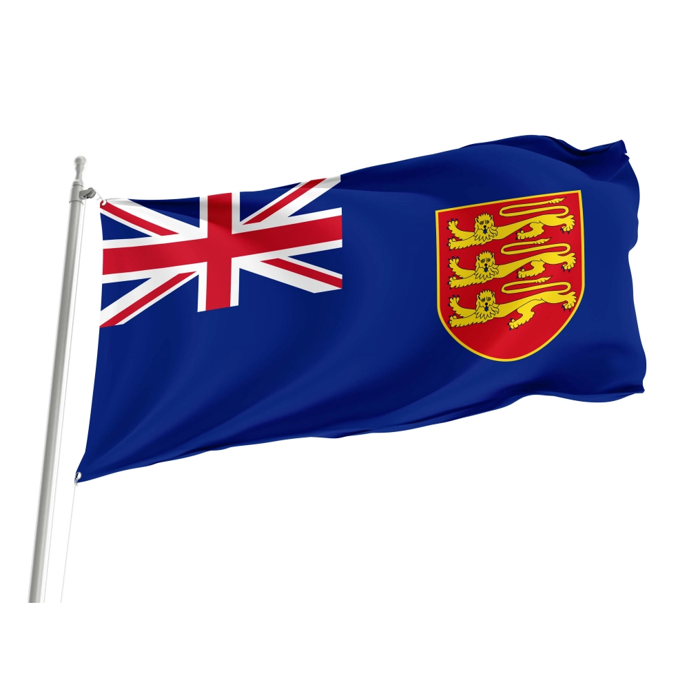 Jersey Government Ensign Flag for Indoor & Outdoor Use