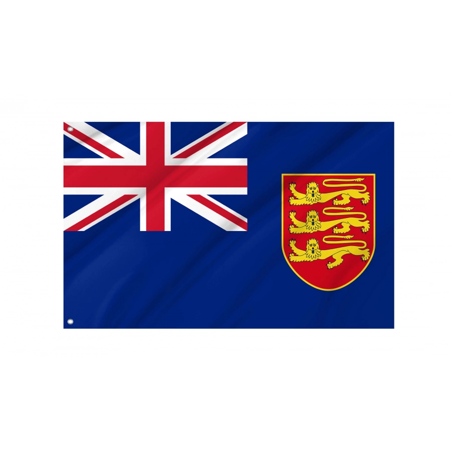 Jersey Government Ensign Flag for Indoor & Outdoor Use, JEY03