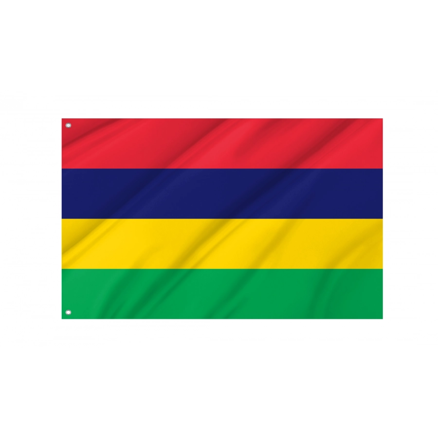 Flag of Mauritius, Patriotic Flags, Unique Design Print, Flags for Indoor & Outdoor Use