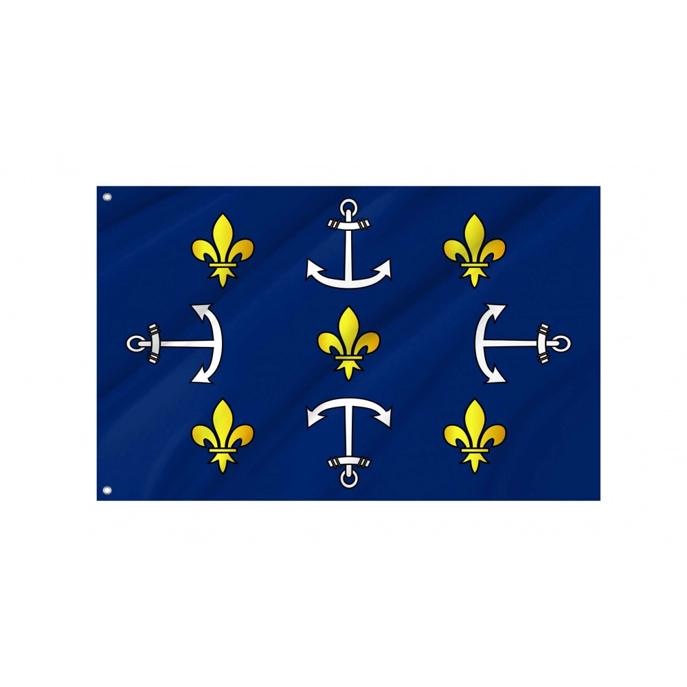 Port Louis Flag for Indoor & Outdoor Use Port Louis Flag for Indoor & Outdoor Use