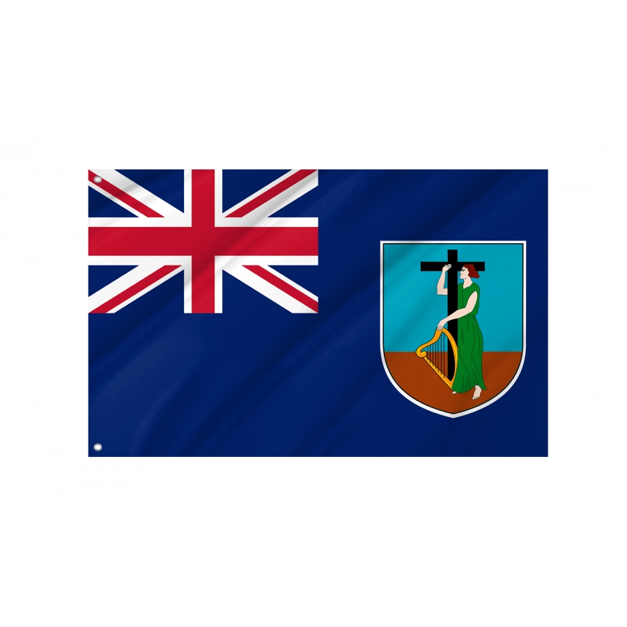 Flag of Montserrat, Patriotic Flags, Unique Design Print, Flags for Indoor & Outdoor Use