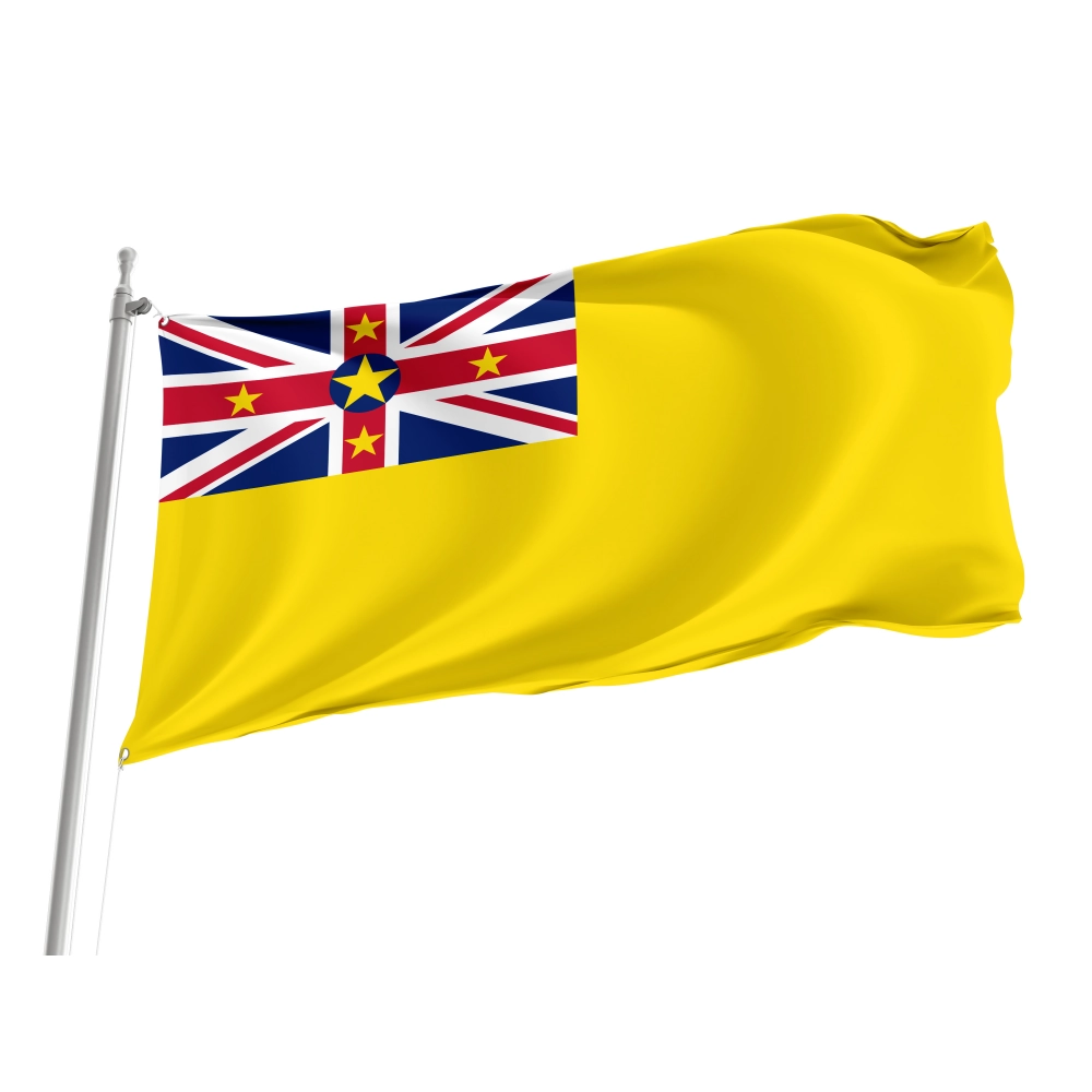 Niue Flag for Indoor & Outdoor Use