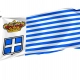 Seborga Flag for Indoor & Outdoor Use - Imagine 1
