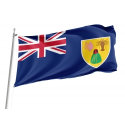 Turks & Caicos Flag for Indoor & Outdoor Use