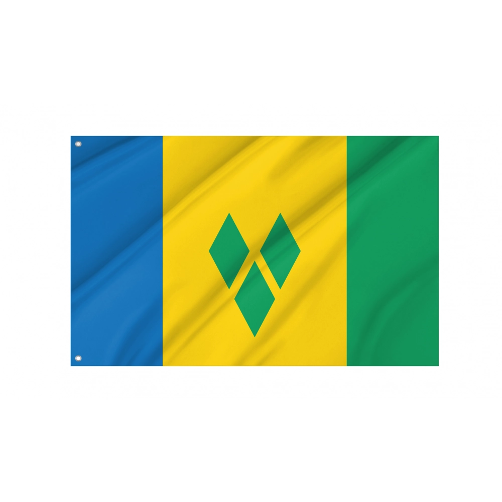 St Vincent & The Grenadines Flag for Indoor & Outdoor Use