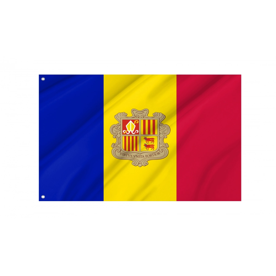 Andorra Flag - High Quality Andorra for Indoor and Outdoor Use