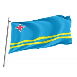 Aruba Flag for Indoor & Outdoor Use