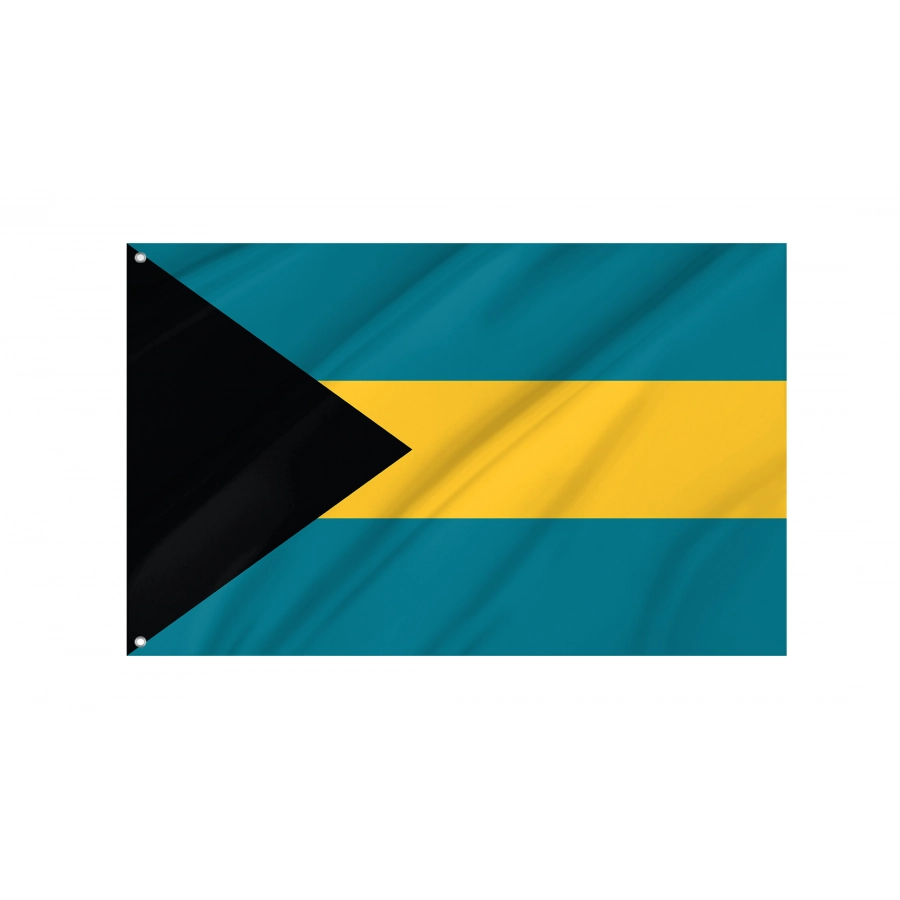 Bahamas Flag, BHS--1