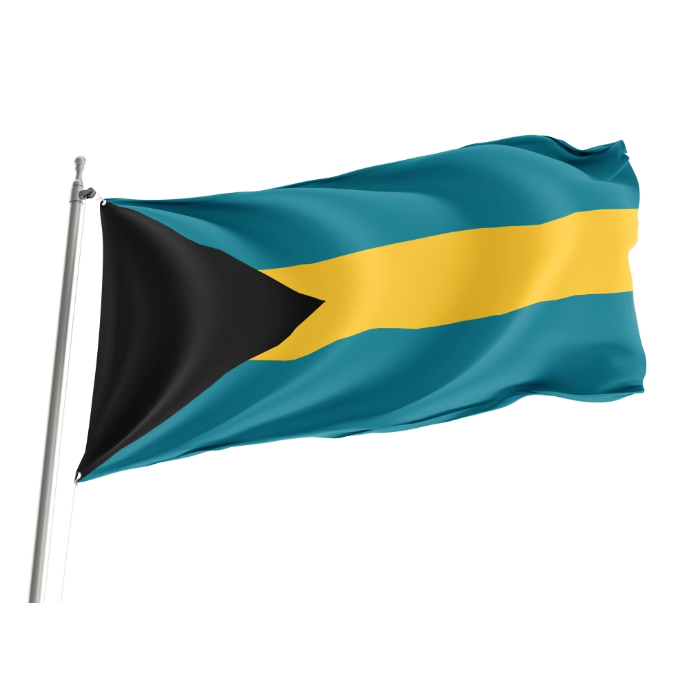 Bahamas Flag for Indoor & Outdoor Use