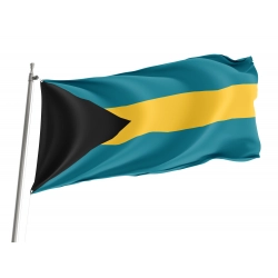 Bahamas Flag for Indoor & Outdoor Use