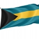 Bahamas Flag for Indoor & Outdoor Use - Imagine 1