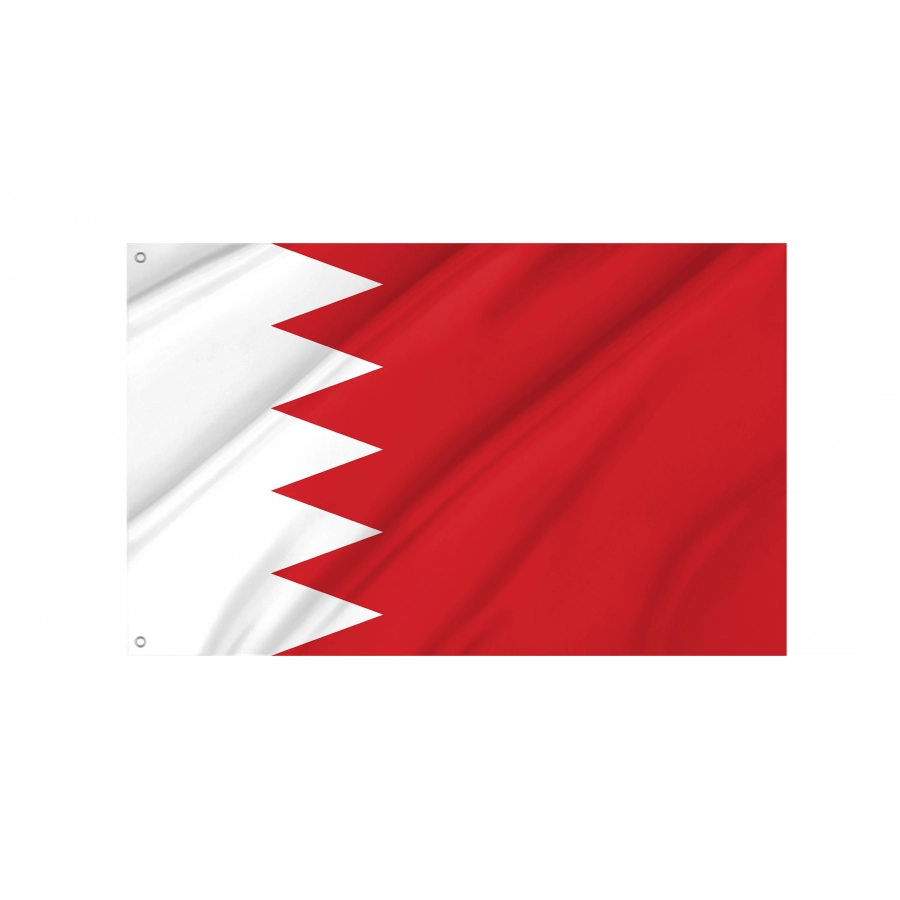 Bahrain Flag, BHR--1