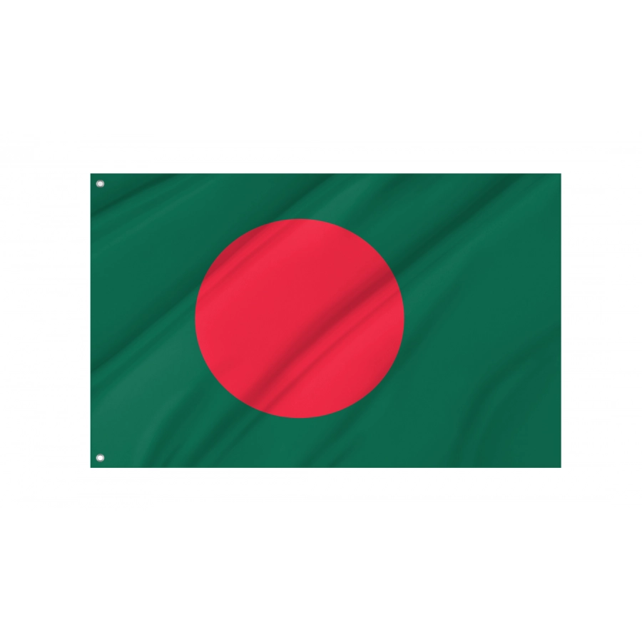 Bangladesh Flag, BGD--1