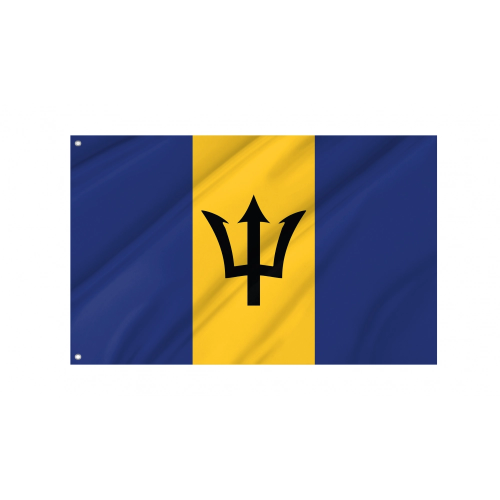 Barbados Flag for Indoor & Outdoor Use Barbados Flag for Indoor & Outdoor Use