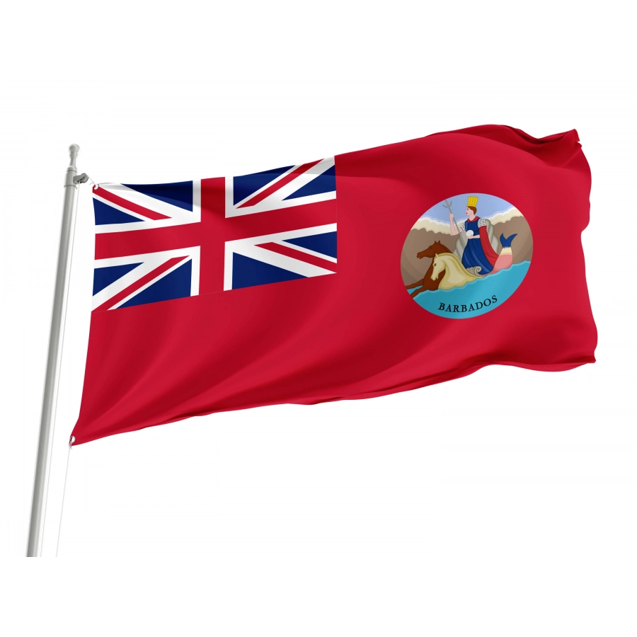 Barbados Civil Ensign Flag for Indoor & Outdoor Use, BRB09
