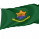 Barbados Defence Force Flag for Indoor & Outdoor Use - Imagine 1