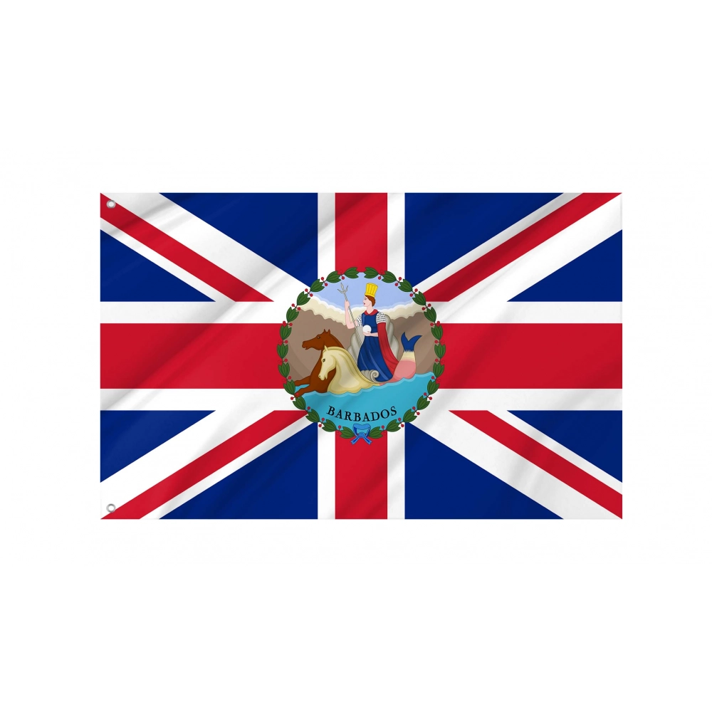 Barbados Governor Flag for Indoor & Outdoor Use Barbados Governor Flag for Indoor & Outdoor Use
