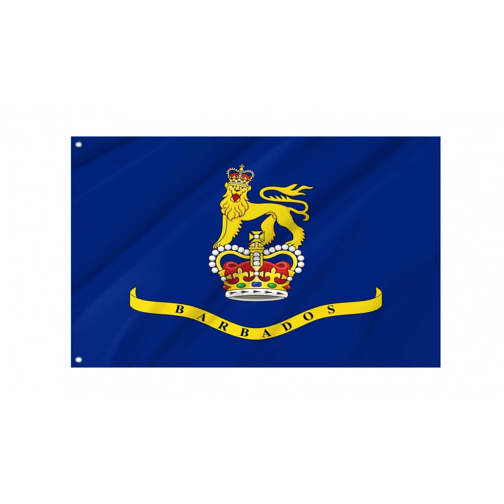 Barbados Governor-General Flag for Indoor & Outdoor Use Barbados Governor-General Flag for Indoor & Outdoor Use