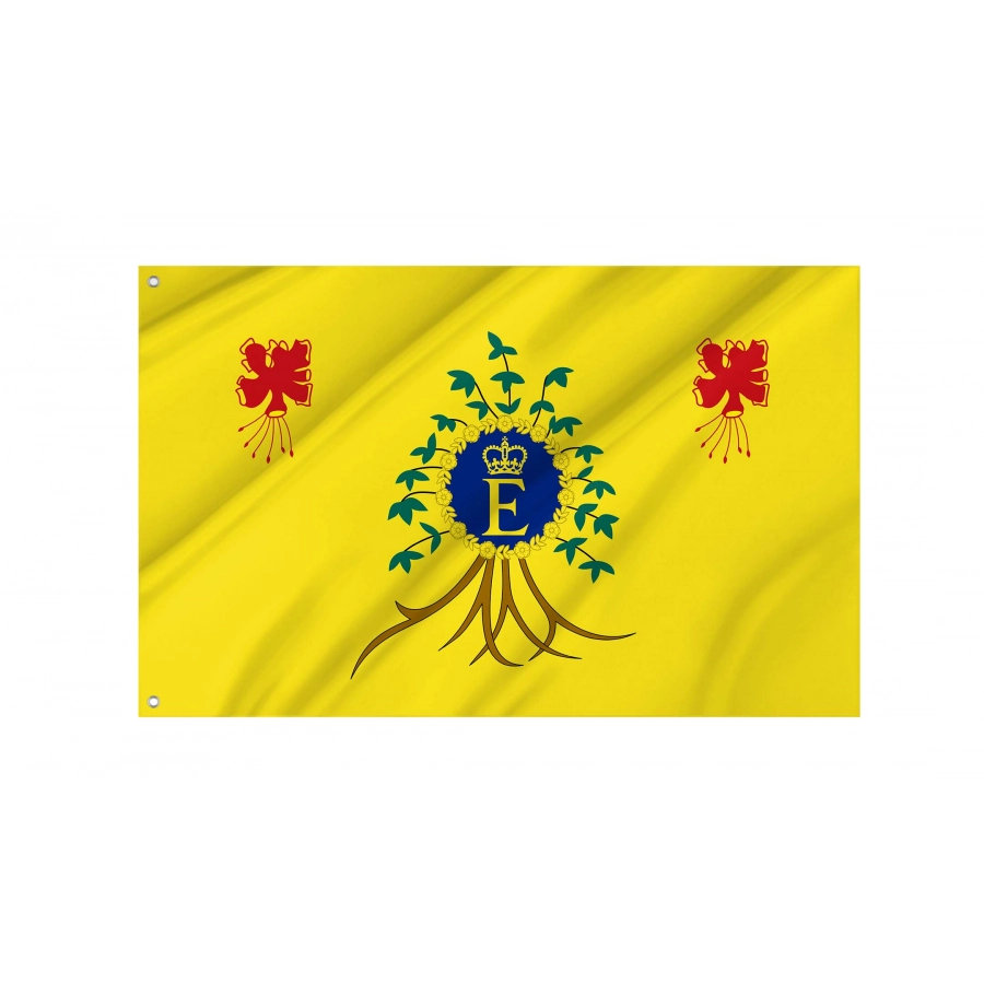 Personal Flag of HM The Queen Elizabeth II's (Barbados), BRB10