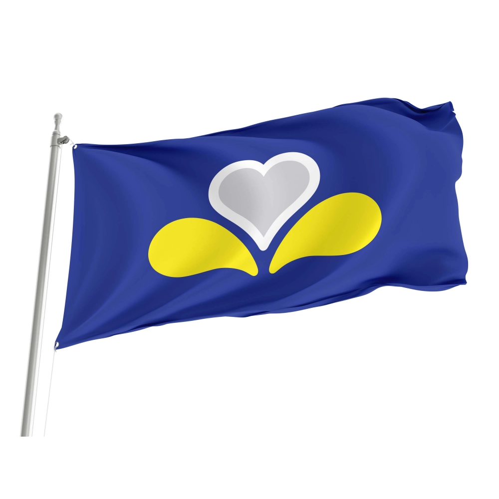 Brussels Capital City Flag for Indoor & Outdoor Use