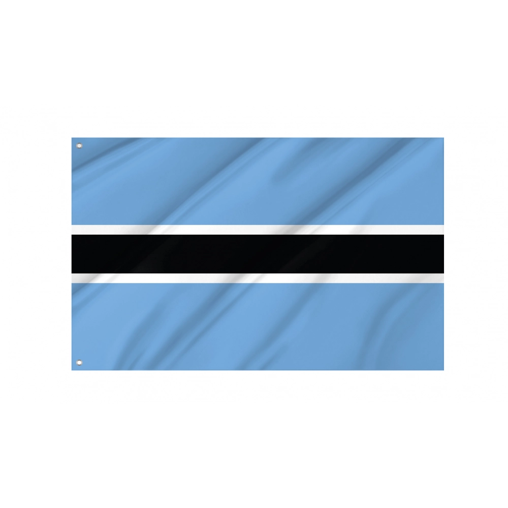 Botswana Flag for Indoor & Outdoor Use Botswana Flag for Indoor & Outdoor Use