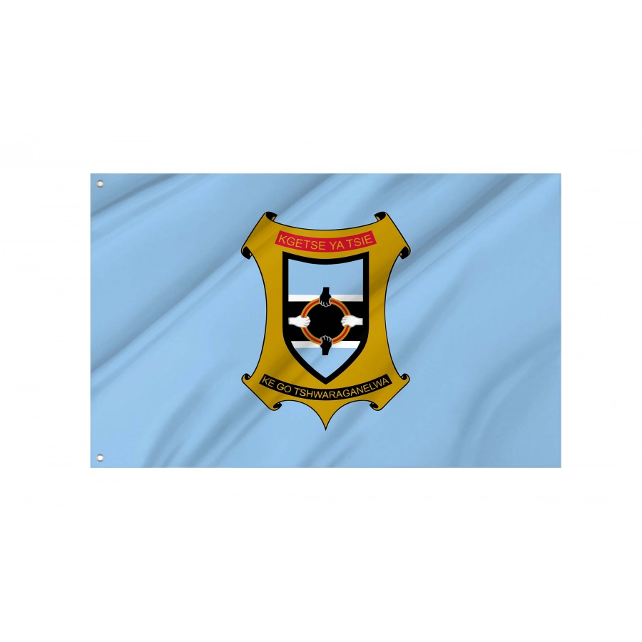 Gaborone Flag for Indoor & Outdoor Use, BWA02