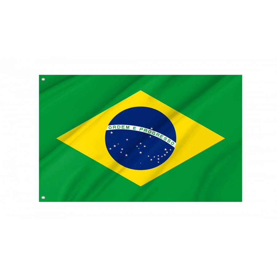 Brazil Flag for Indoor & Outdoor Use, BRA--1
