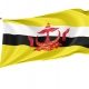 Brunei Flag for Indoor & Outdoor Use - Imagine 1