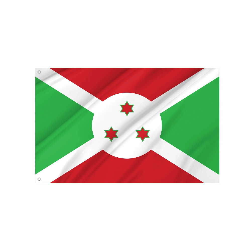 Burundi Flag for Indoor & Outdoor Use