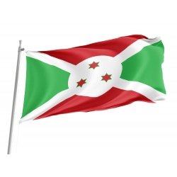 Burundi Flag for Indoor & Outdoor Use