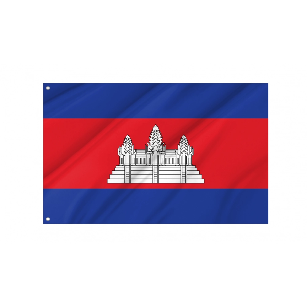 Cambodia Flag for Indoor & Outdoor Use