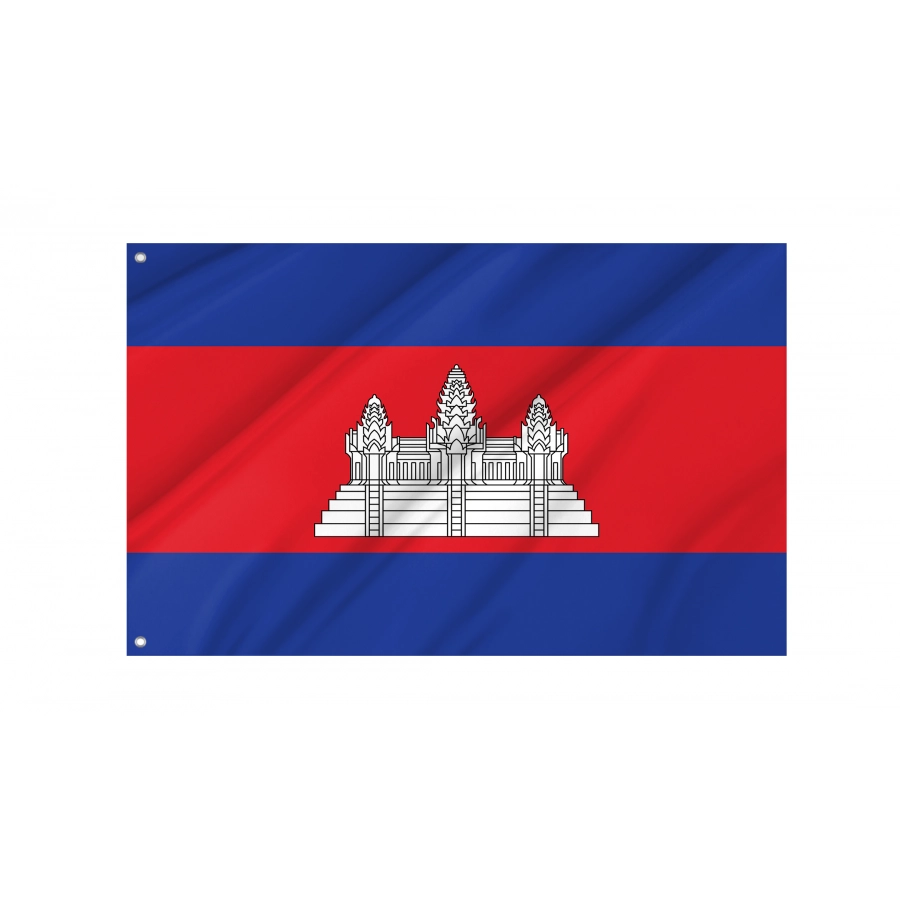 Flag of Cambodia, Patriotic Flags, Unique Design Print, Flags for Indoor & Outdoor Use