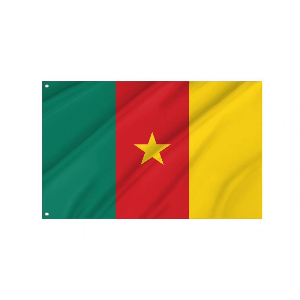 Cameroon Flag for Indoor & Outdoor Use