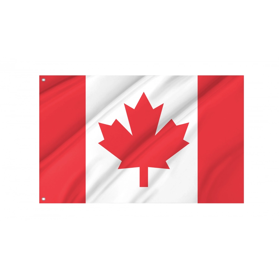 Flag of Canada, Patriotic Flags, Unique Design Print, Flags for Indoor & Outdoor Use