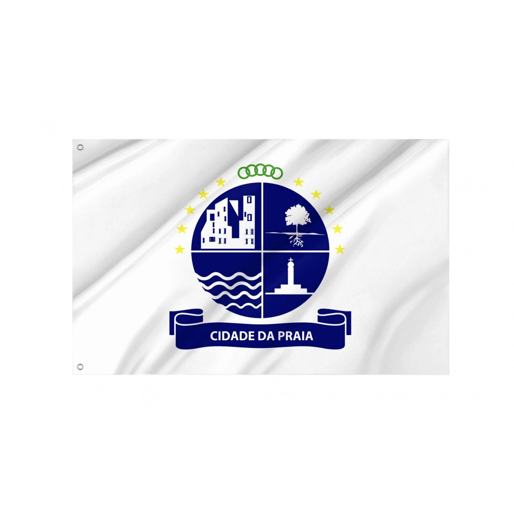 Praia Flag for Indoor & Outdoor Use