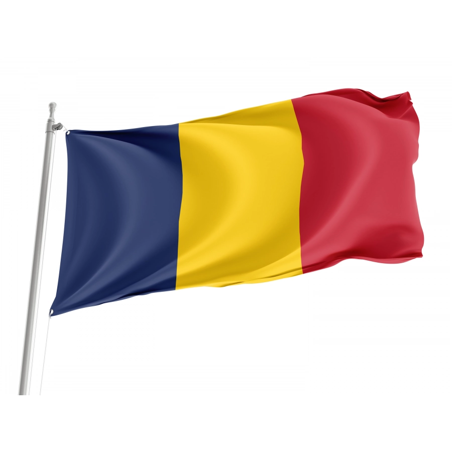 Flag of Chad, Patriotic Flags, Unique Design Print, Flags for Indoor & Outdoor Use