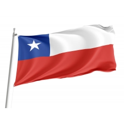 Chile Flag for Indoor & Outdoor Use