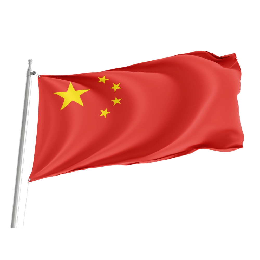 China Flag for Indoor & Outdoor Use