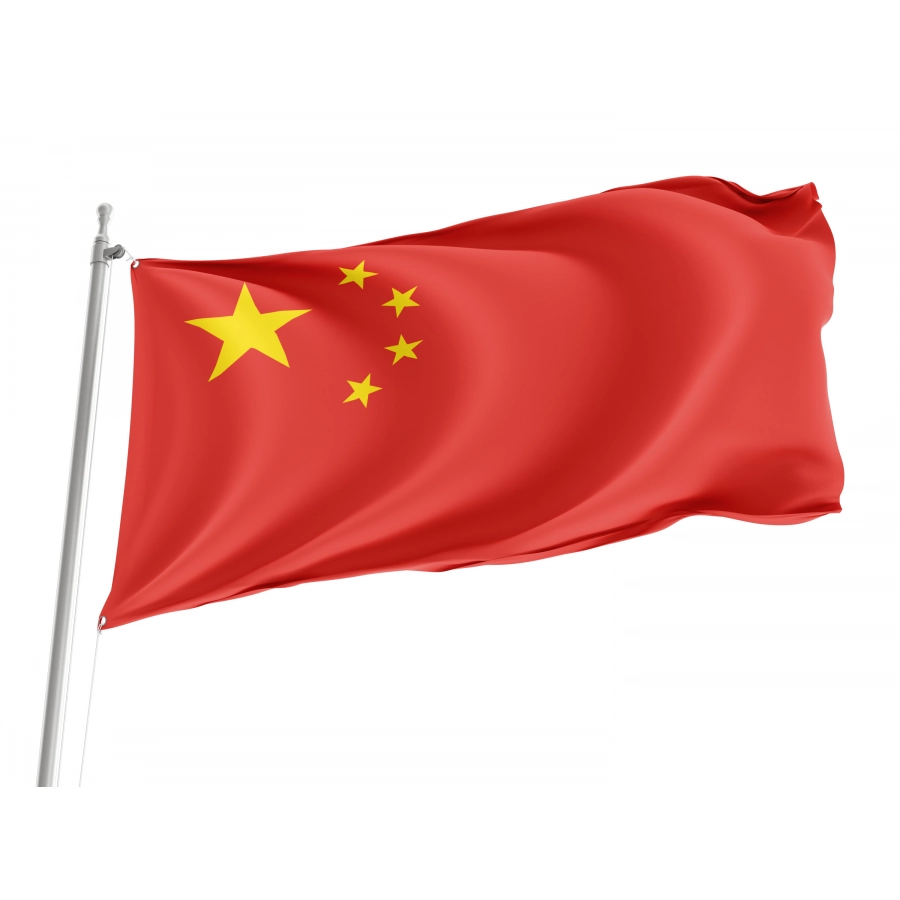 Flag of China, Patriotic Flags, Unique Design Print, Flags for Indoor & Outdoor Use