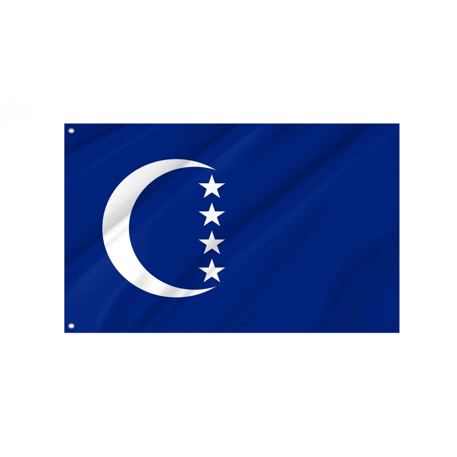 Grande Comore Flag for Indoor & Outdoor Use, COM02