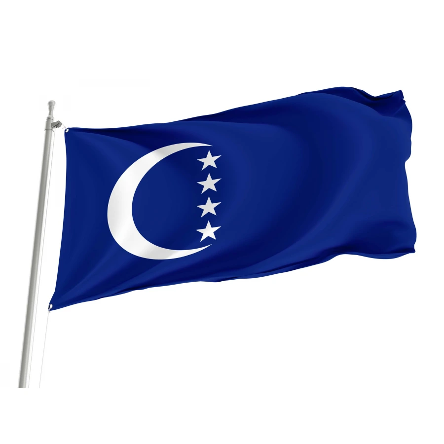 Grande Comore Flag for Indoor & Outdoor Use, COM02