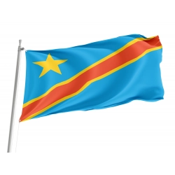 Congo Flag for Indoor & Outdoor Use