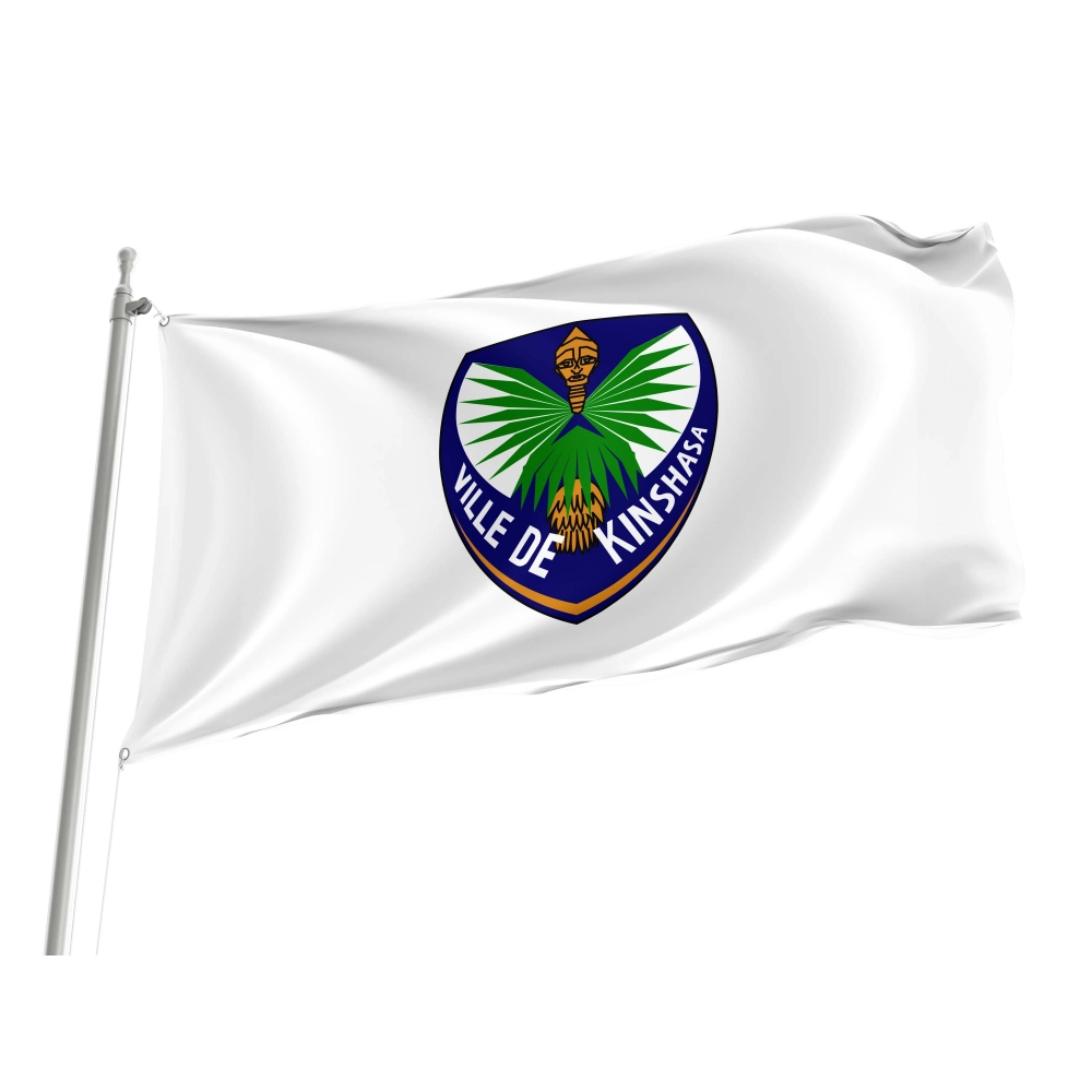Kinshasa Flag for Indoor & Outdoor Use Kinshasa Flag for Indoor & Outdoor Use