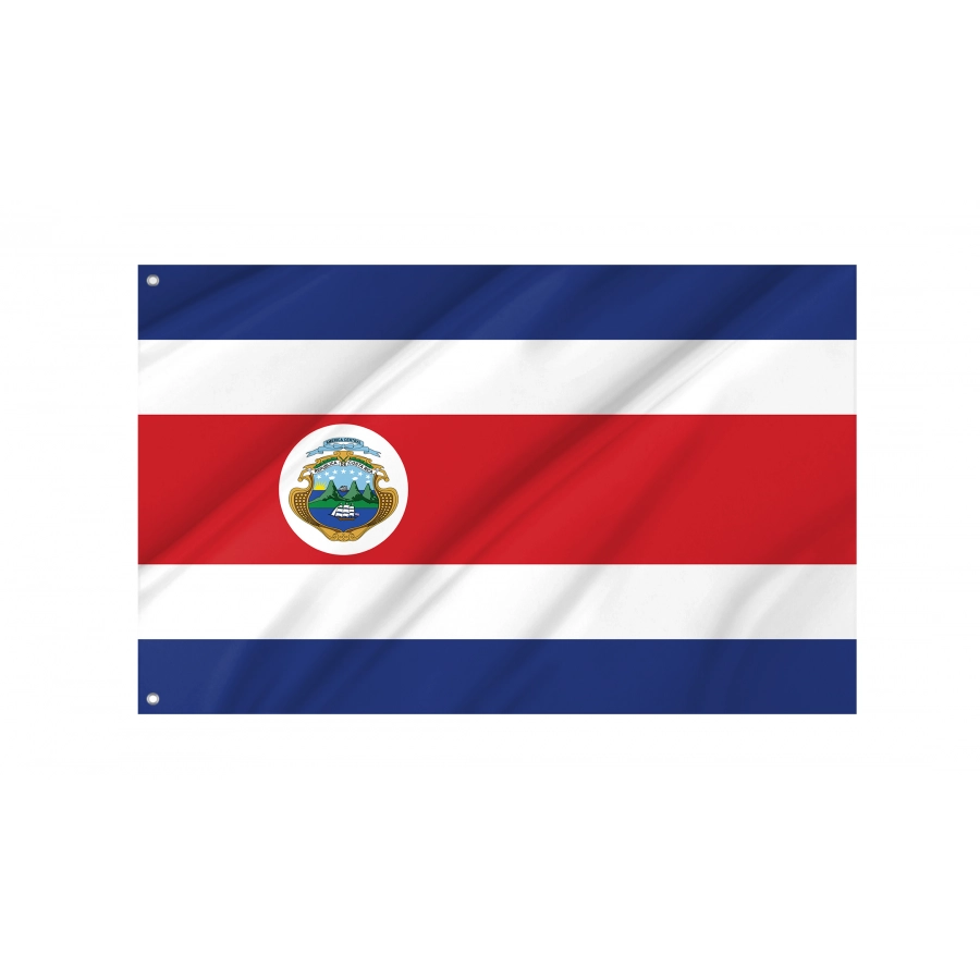 Flag of Costa Rica, Patriotic Flags, Unique Design Print, Flags for Indoor & Outdoor Use