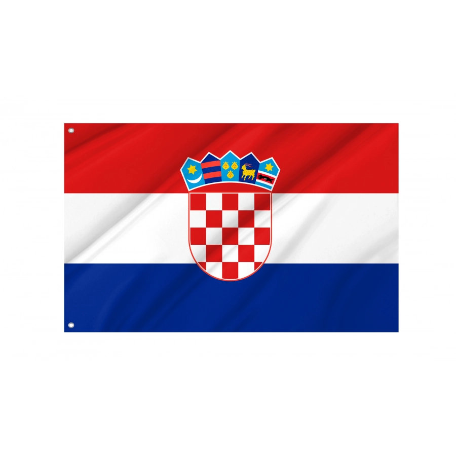 Flag of Croatia, Patriotic Flags, Unique Design Print, Flags for Indoor & Outdoor Use
